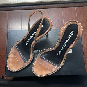 Authentic Alexander Wang heels 8 1/2